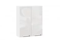 Шкаф кухонный 800 высокий Герда ЛД 272.465.000 Белый/Белый глянец_19