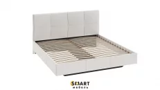 Кровать Элис с мягкой обивкой  тип 1 Светлая_0