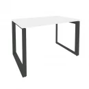 Стол рабочий на О-образном м/к ONIX O.MO-SP-2.7 Белый Бриллиант/Антрацит_28