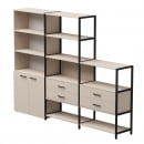 Набор стеллажных систем Everprof EVO №12 Кашемир Черный_7