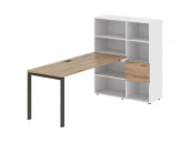 Рабочая станция EDIS EURST 1117 Дуб Денвер светлый Мокко Белый_57