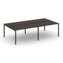 Рабочая станция двухсторонняя на 4 места CONCEPT CN.DRS-008 Дуб Мали Антрацит_7