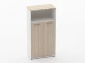 Шкаф 3 широкий закрытый с нишей Deka 10.16.131 Туя/Белый_24