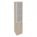 Шкаф высокий узкий левый ONIX O.SU-1.2R(L) Дуб Аттик_63