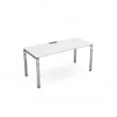 Стол рабочий GLOSS LINE НСР-П.009 Белый Премиум_20