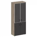 Шкаф высокий широкий SHIFT SK.ST-1.2R black Тиквуд Темный/Антрацит_6