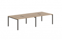 Бенч-система 4-местная EDIS EUWST 3113 Дуб Денвер светлый Мокко_52