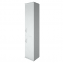 Шкаф высокий узкий правый Riva А.СУ-1.3 Пр Белый_21