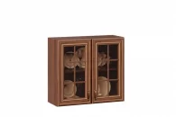 Шкаф кухонный 800 со стеклом Кантри ЛД 235.275.000 Ноче Таволато_7