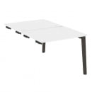 Стол-приставка двойной к опорным элементам ONIX WOOD OW.D.SPR-1.8 Белый Бриллиант/Темный_55