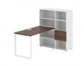 Рабочая станция EDIS EQRST 1113 Дуб Денвер темный Белый Белый_23