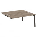 Стол-приставка двойной к опорным элементам ONIX WOOD OW.D.SPR-4.7 Тиквуд Темный/Темный_65