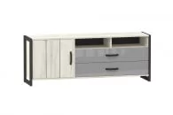 Тумба Техно ЛД.678.020.000 Дуб Крафт белый/Серый шифер_0