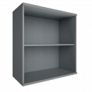 Стеллаж низкий широкий Riva А. СТ-3 Клен/Металлик_0