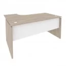 Стол эргономичный правый ONIX O.SA-4R Дуб Аттик/Белый_78