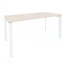 Стол рабочий на П-образном м/к ONIX O.MP-SP-4.7 Денвер Светлый/Белый_68