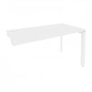 Стол-приставка на П-образном м/к к опорным элементам ONIX O.MP-SPR-3.7 Белый Бриллиант_55