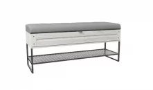 Скамья 1190 Сидней ЛД 672.070.000 Дуб Крафт Белый Серый_1