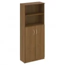 Шкаф высокий широкий (2 средние двери ЛДСП) NOVA S В.СТ-1.6 Орех Гварнери_3