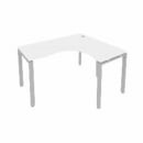 Стол письменный METAL SYSTEM Б.СА-3 Пр Белый/Серый_20