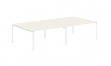 Бенч-система 4-местная EDIS EUWST 3116 Ясень Траун Белый_53