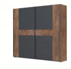 Шкаф-купе Куба ШК-2 Таксус Вольфрам_0