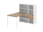 Рабочая станция EDIS EURST 1213 Дуб Денвер светлый Белый Белый_58