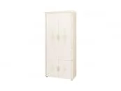 Шкаф для одежды многофункциональный с колоннами Венеция 32.22 Сосна Астрид Ваниль_5