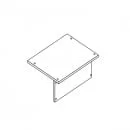 Столешница одноместная АЛц.С1Д-22/2_8