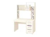 Стол компьютерный с надстройкой Мегаполис 55.15 55.23 Сосна Астрид_1