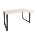 Стол эргономичный правый на О-образном м/к ONIX O.MO-SA-2R Денвер Светлый/Антрацит_19
