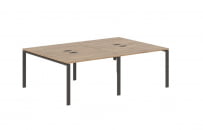 Бенч-система 4-местная EDIS EUWST 2316 Дуб Денвер светлый Мокко_70