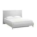 Кровать двуспальная 1600 Шелли EL-6B с подъемным механизмом Серая_1