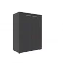 Шкаф с глухими средними дверьми и топом XMC 85.1 Легно Темный_27