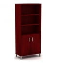 Стеллаж дверь ДСП с замком В430.3 Бургунди_41