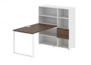 Рабочая станция EDIS EQRST 1213 Дуб Денвер темный Белый Белый_26