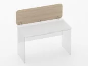 Экран разделительный прямой Glassy 5.14.12 Дуб молочный_9