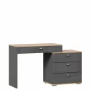 Стол туалетный комбинированный Фиджи ЛД 659.460.000 Дуб Золотой Белый_2