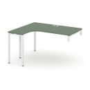 Стол-надставка на опорную тумбу (левый) CONCEPT CN.OSAN-004(L) Дуб Мали Белый_28