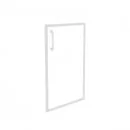 Фасад стекло в раме низкий правый (лакобель ONIX O.SR-3(R) white_93