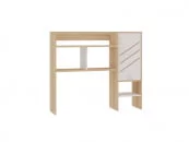 Надстройка для стола Энерджи MDE-08 Дуб сонома Белый_1