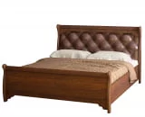 Кровать двойная 1600 Флоренция 677  Дуб оксофрд_0