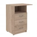 Тумба приставная левая SC-3D.2 L (Дуб сонома светлый)_6