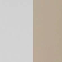 Белый Бриллиант/Мокко металл