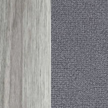 Дуб Крафт серый/Велюр 032