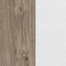 Тиквуд Темный/Белый