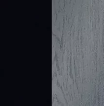 Черный/Дуб фактурный антрацит