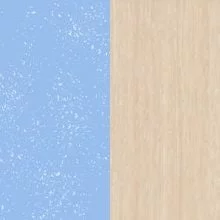 Голубой металлик/Дуб Белфорд