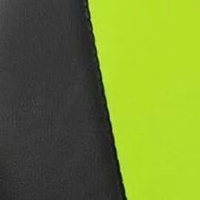 Черно-зеленая экокожа