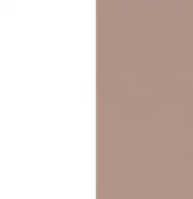 Белый/Капучино